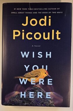 Jodi Picoult "Wish You Were Here" Hardback Book